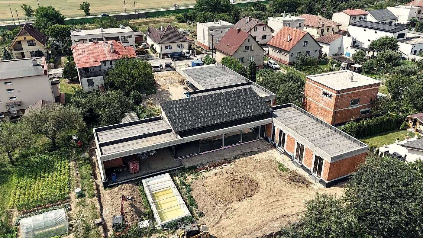 Dokončené ploché strechy
